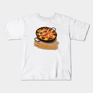 Paella | Spanish food Kids T-Shirt